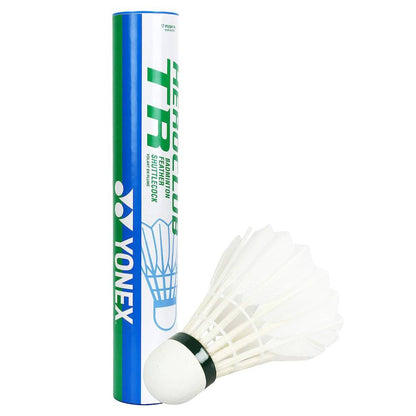 YONEX Aeroclub TR Feather Badminton Shuttle Cock (White) (Pack Of 12)