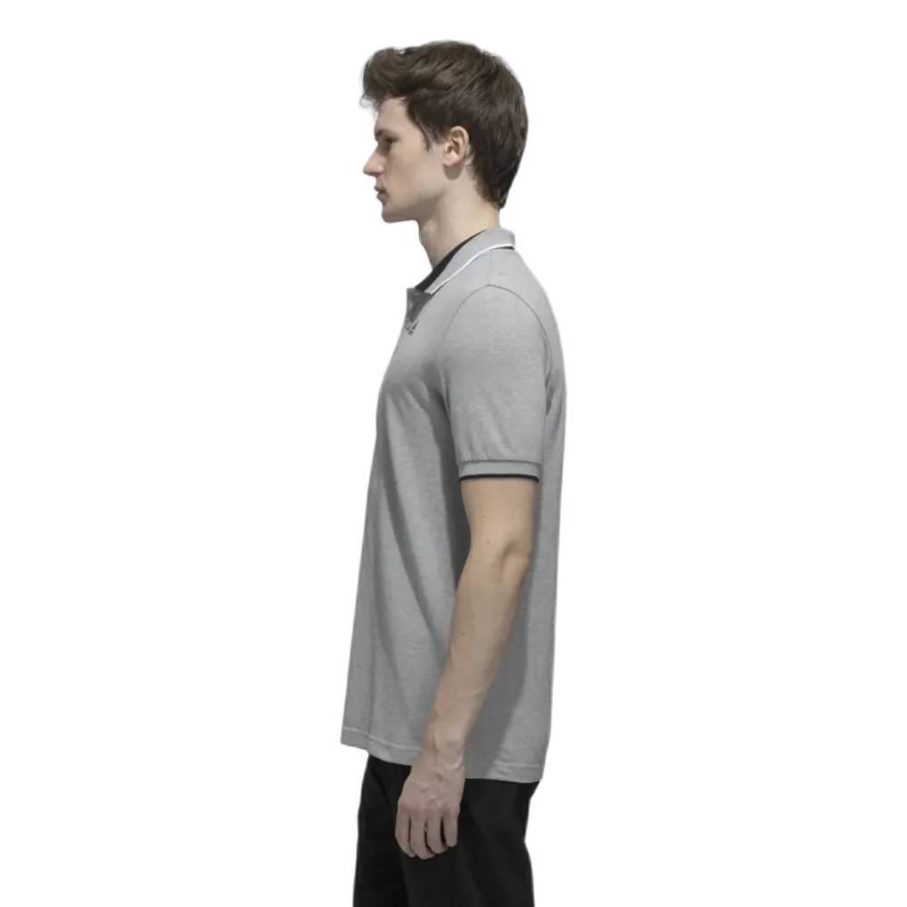 Adidas Men's Essentials Core Polo Tee (Medium Grey Heather)