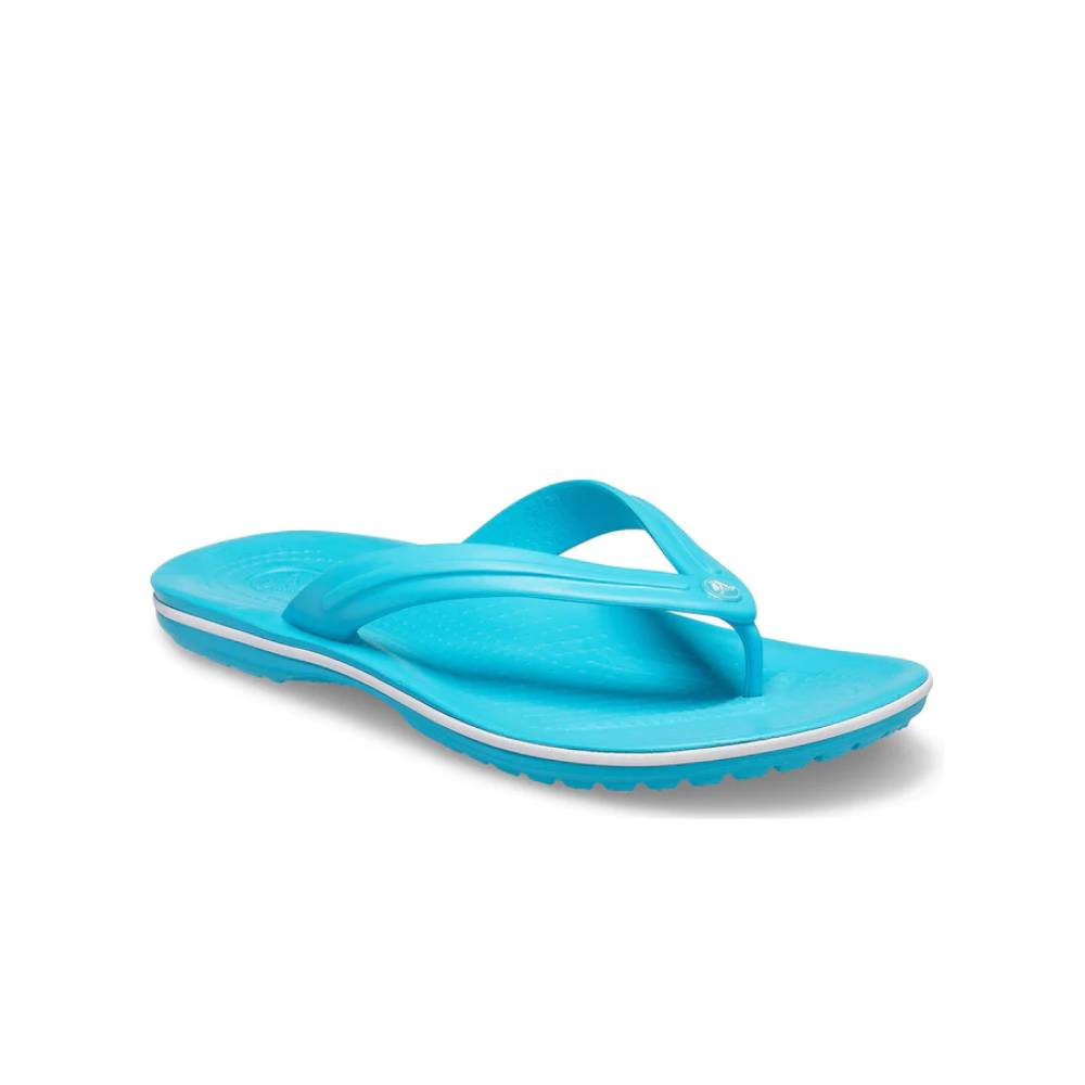 Comfotable CROCS Men Crocband Flip Digital Aqua Slipper