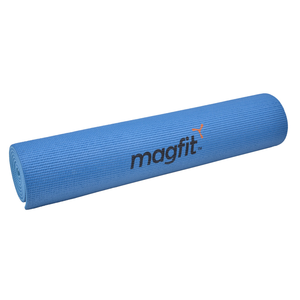 MagFit Double Sided Yoga Mat 6mm Dark (Blue/Light Blue)