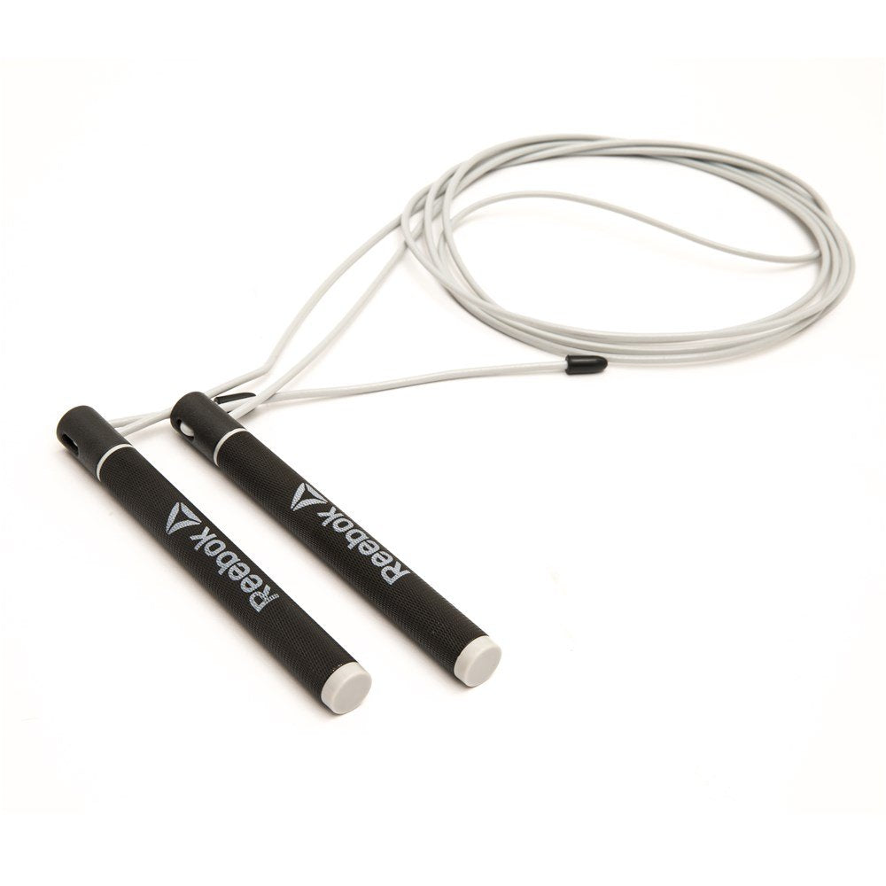 Reebok Unisex Speed Rope (Black/Grey)
