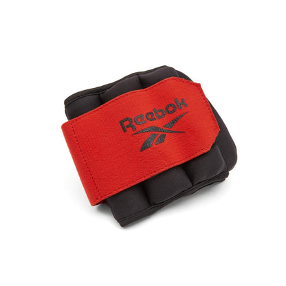 Reebok Unisex Flexlock ‎Ankle Weight (‎1Kg) (Black/Red)