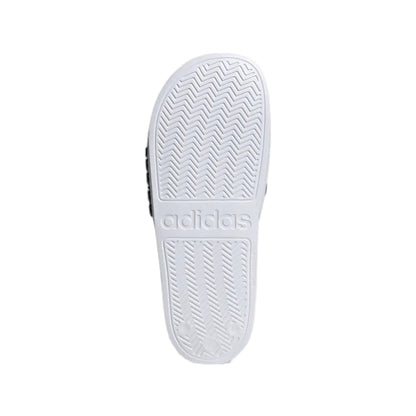 Adidas Men's Adilette Shower Slide (Cloud White/Core Black/Cloud White)