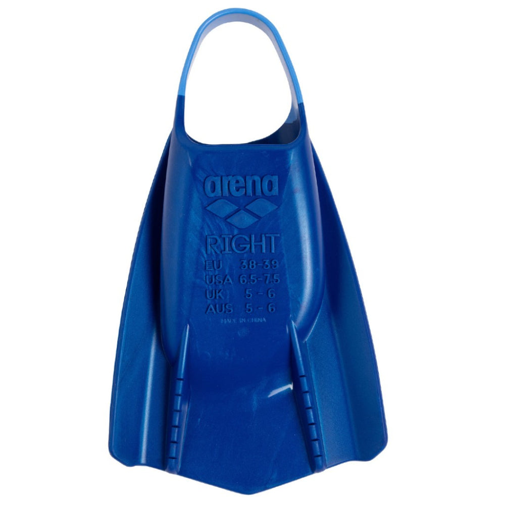 ARENA Adult Powerfin Pro II Swimming Fin (Blue)