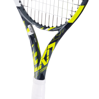 Babolat Pure Aero Team 2023 Unstrung Tennis Racquet (Black/Green/White)