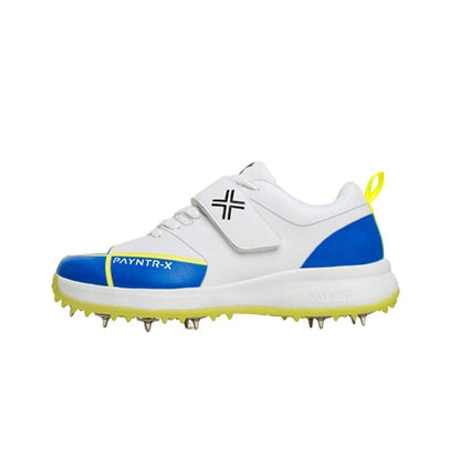 Latest Model PAYNTR Men Bowling Spike White Cricket Shoe