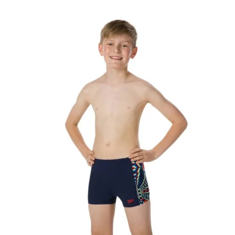 Most comfortable Speedo Boy Allover Panel Aquashort 