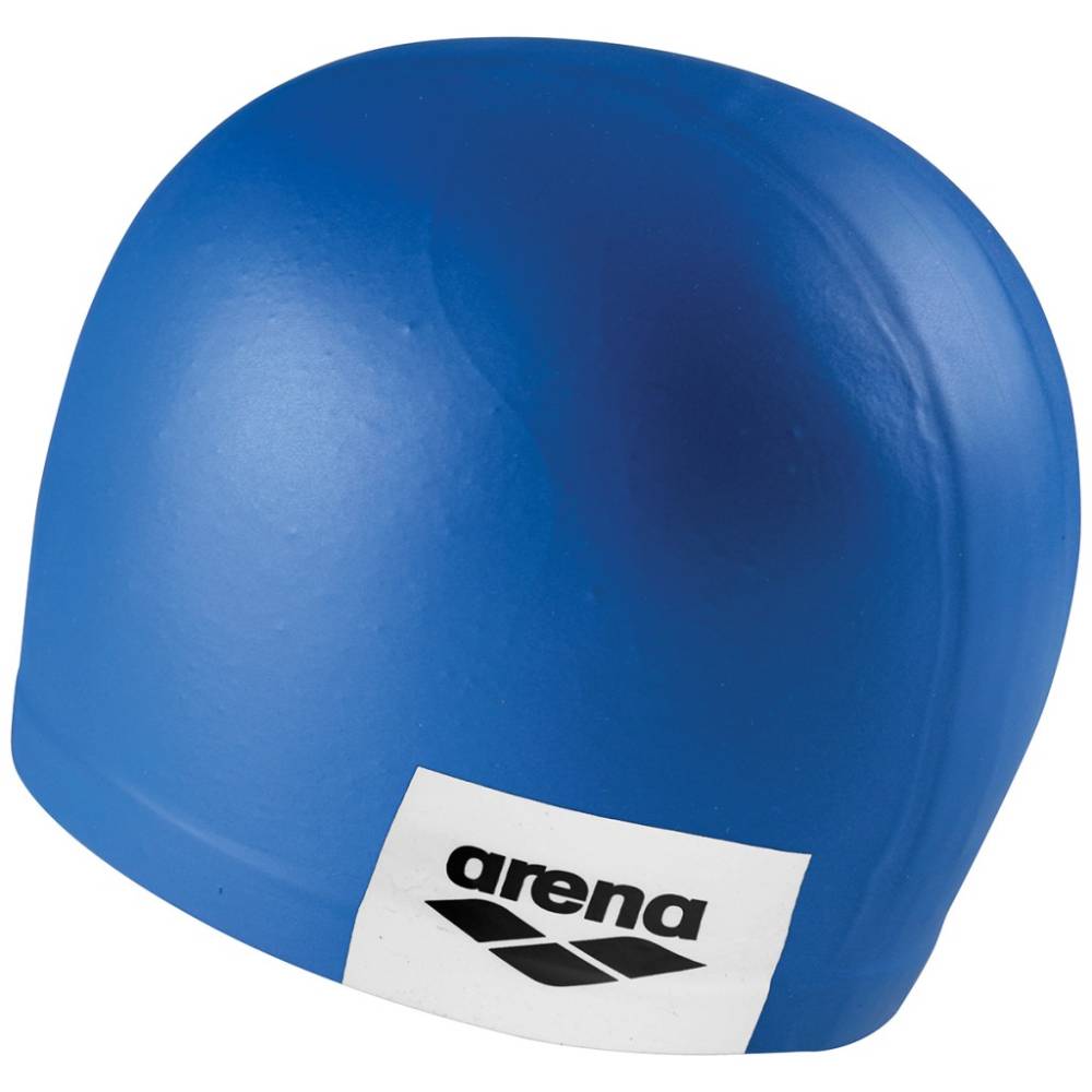 ARENA Adult Logo Moulded Swimming Cap (Blue)