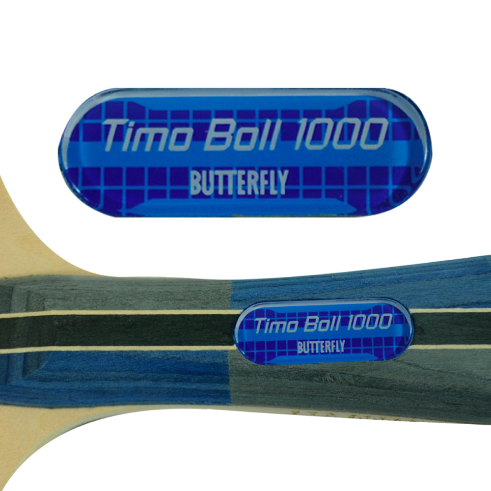 Butterfly Timo Boll 1000 Table Tennis Bat and Ball Set