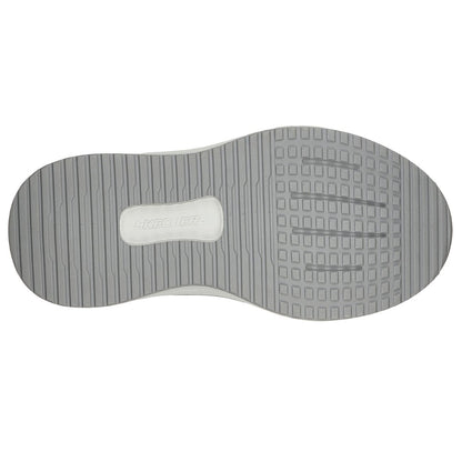 SKECHERS Men's Crowder-Colton Running Shoe (Light Gray)