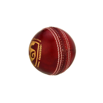 SG Club Leather Cricket Ball (Red)