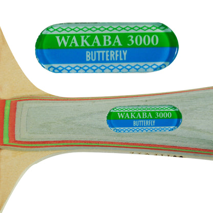 Butterfly Wakaba 3000 Table Tennis Bat And Ball Set