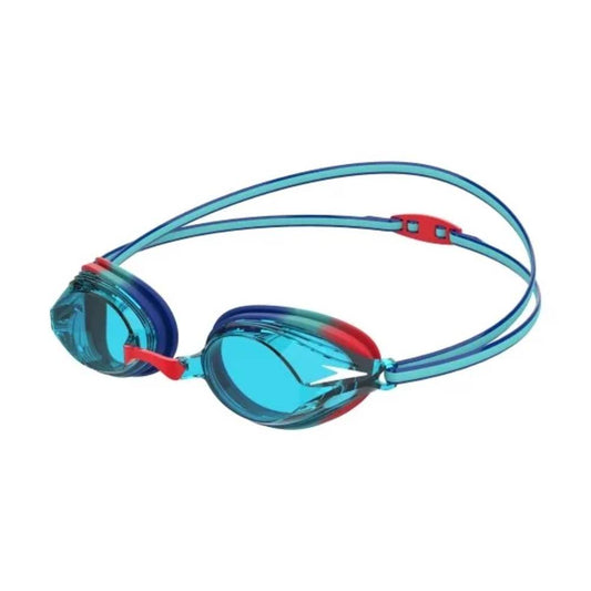 Speedo Junior Vengeance Swimming Goggle (Blue/Red)