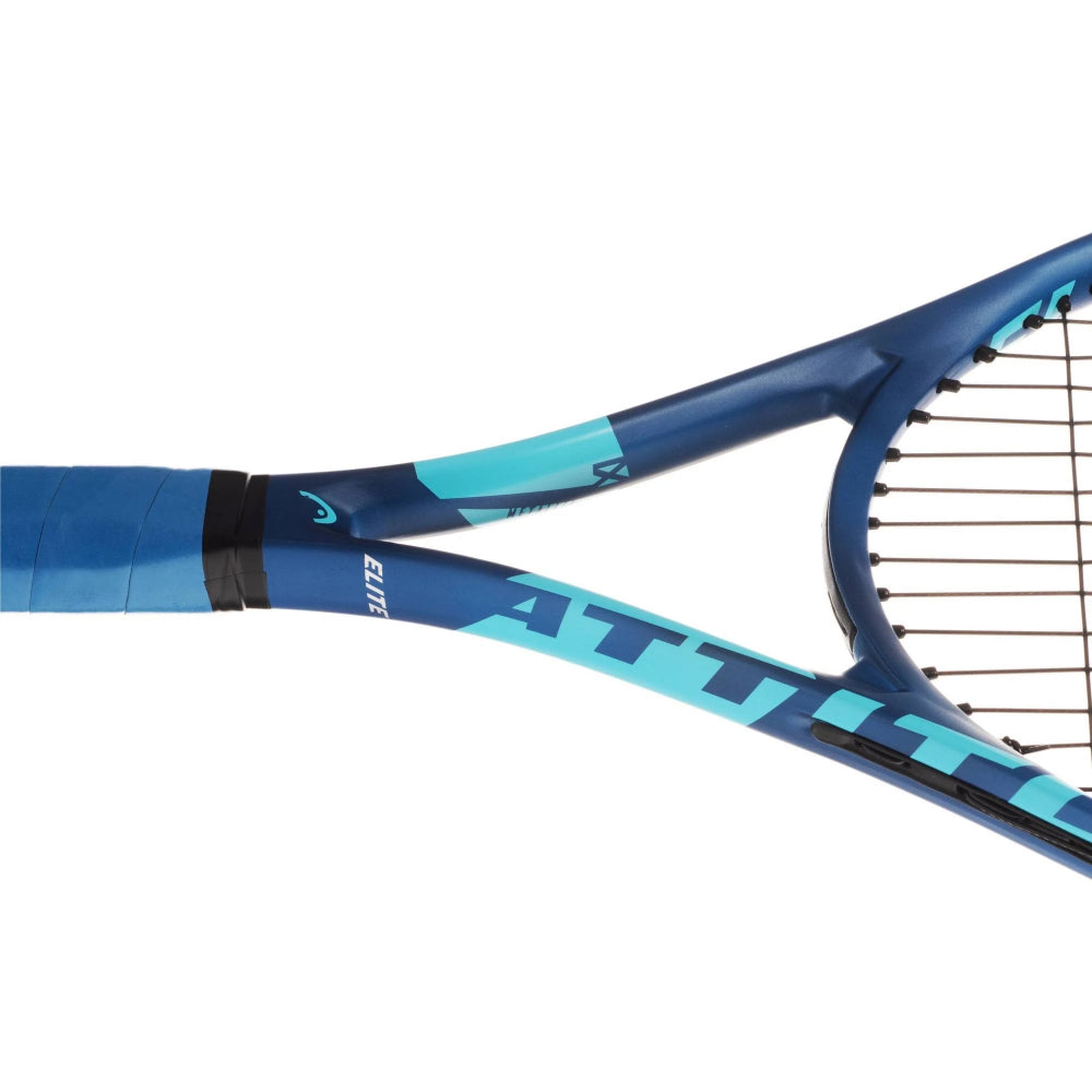 HEAD Mx Attitude Elite strung Tennis Racquet (Blue)