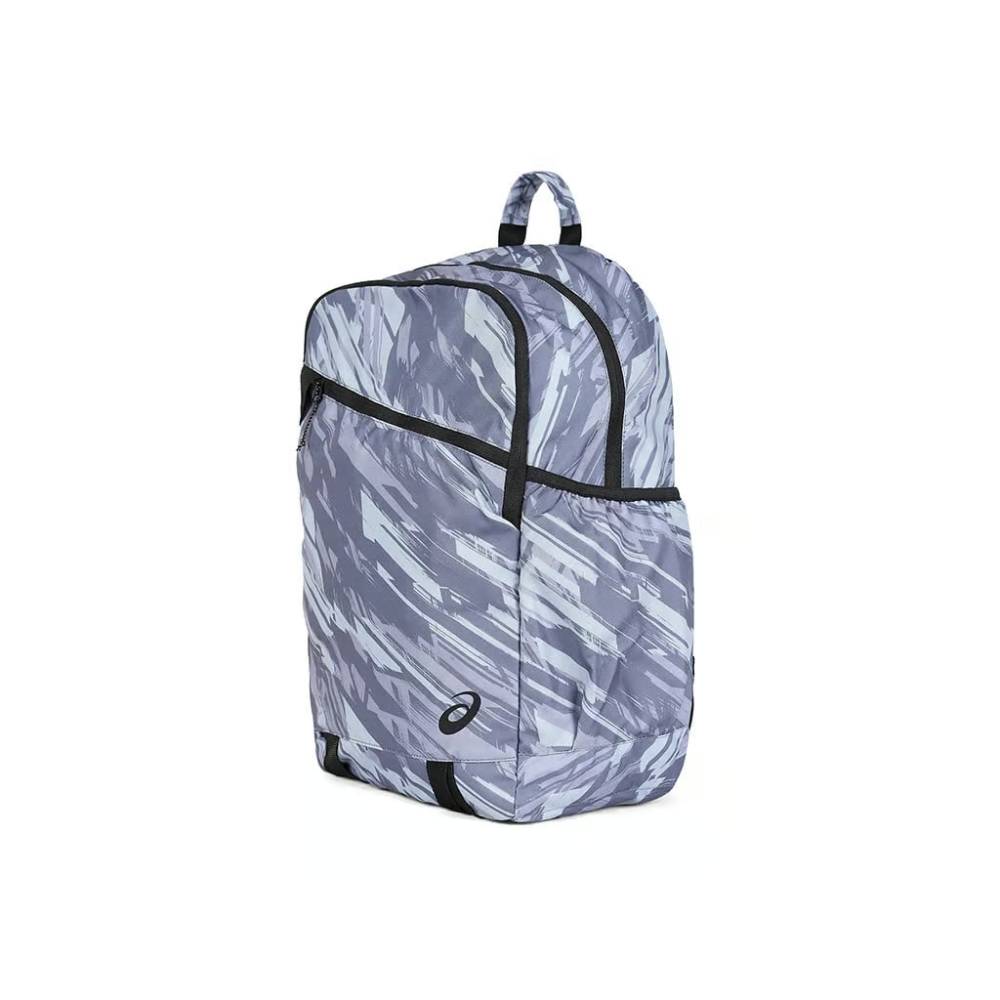 asics latest Graphic Grey backpack