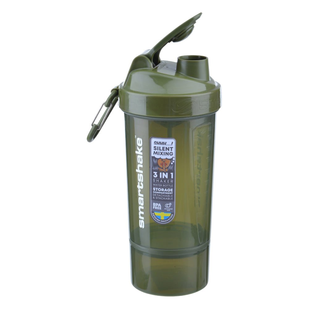 SmartShake Unisex Original 2GO One Shaker (Army Green)