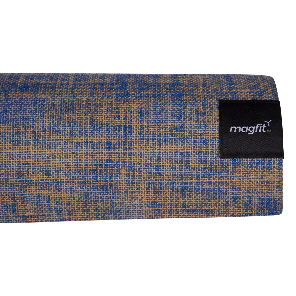 Most Recommended  MagFit Jute Yoga Mat 5mm (Blue)