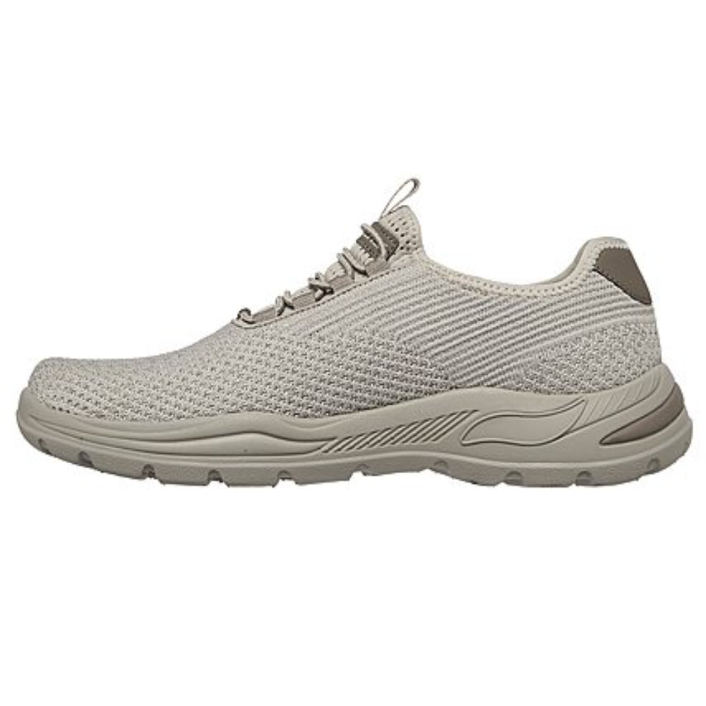 SKECHERS Men's Arch Fit Motley Running Shoe (Taupe)