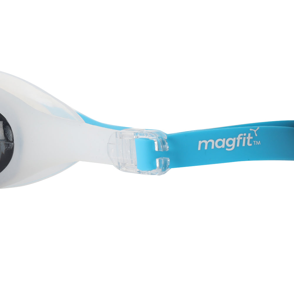 MagFit Unisex Elite Swimming Goggle (Aqua/Smoke)