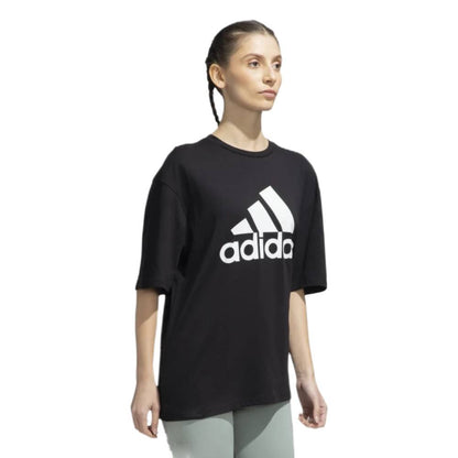 Adidas Women's Big Logo BF Tee (Black/White)