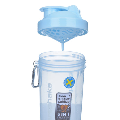 SmartShake Unisex Slim Shaker (Ice Blue)