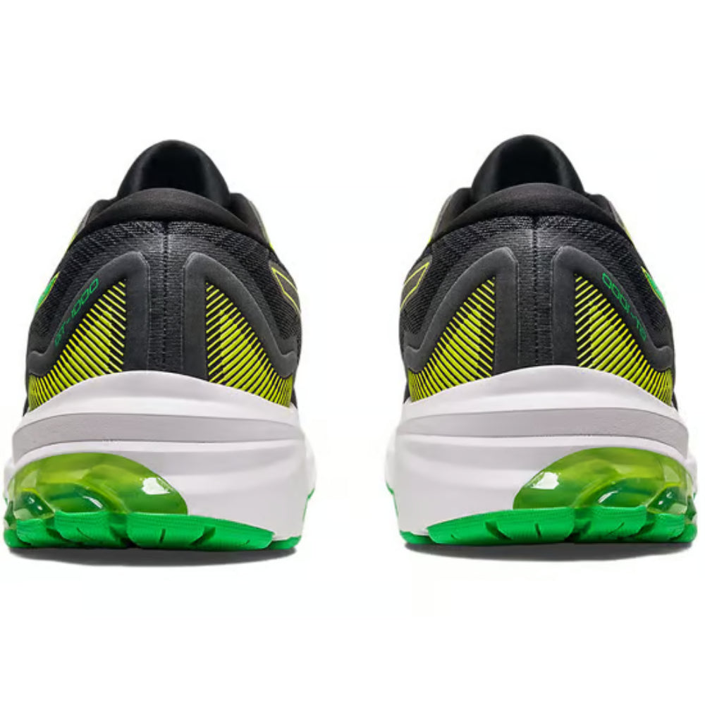 ASICS Men's GT-1000 11 Running Shoe (Black/Cilantro)