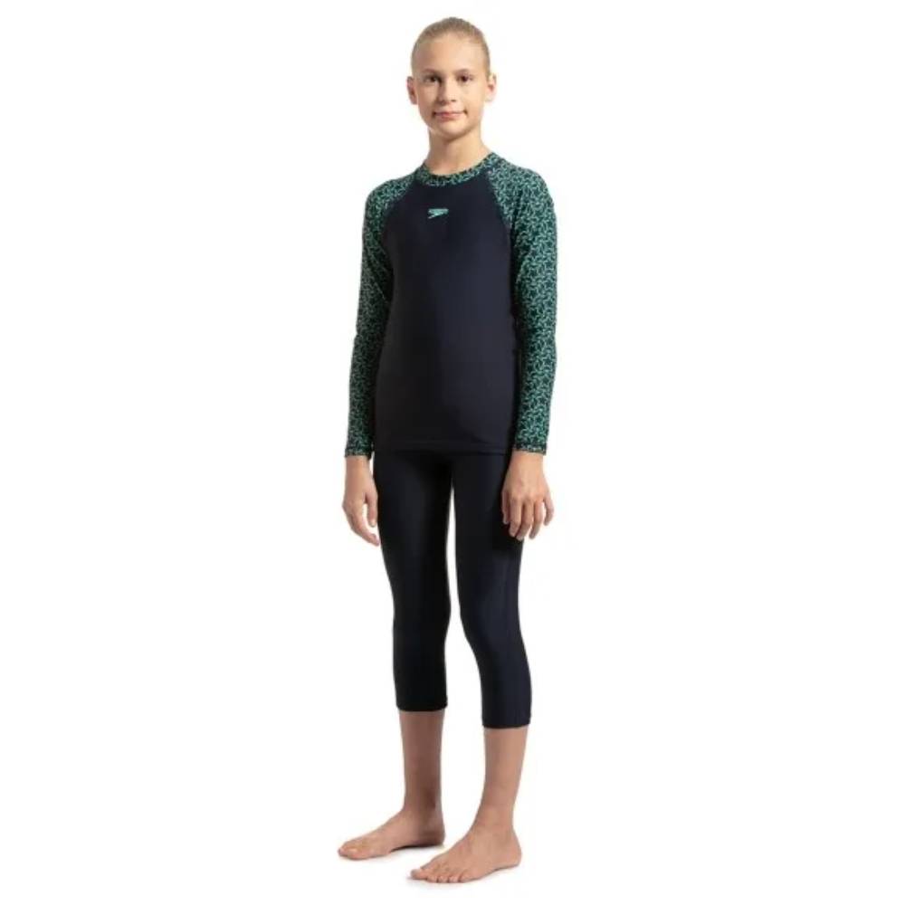 Trending Girl Speedo Boomstar Long Sleeve Suntop 