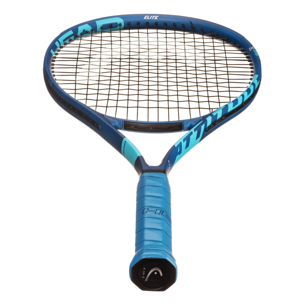 HEAD Mx Attitude Elite strung Tennis Racquet (Blue)