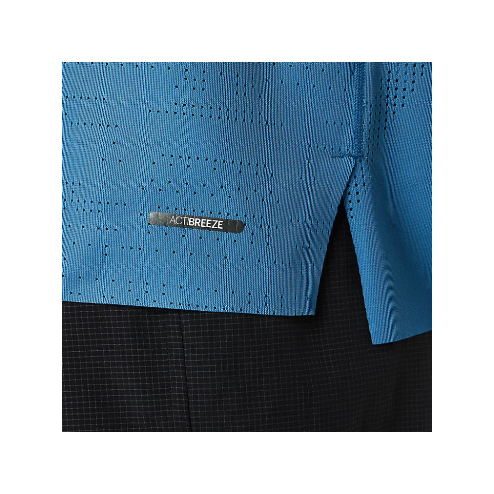 ASICS Men's Ventilate Actibreeze Short Sleeve Top (Azure)
