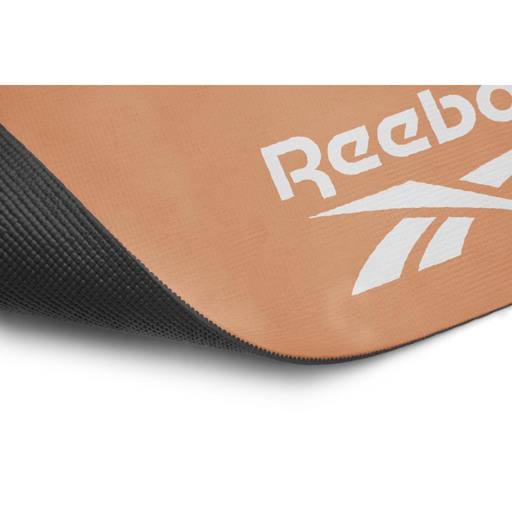 Reebok HDPVC Double Sided Yoga Mat (Black/DesertDust)