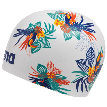 ARENA Adult Poolish Moulded Swimming Cap (Toucans)