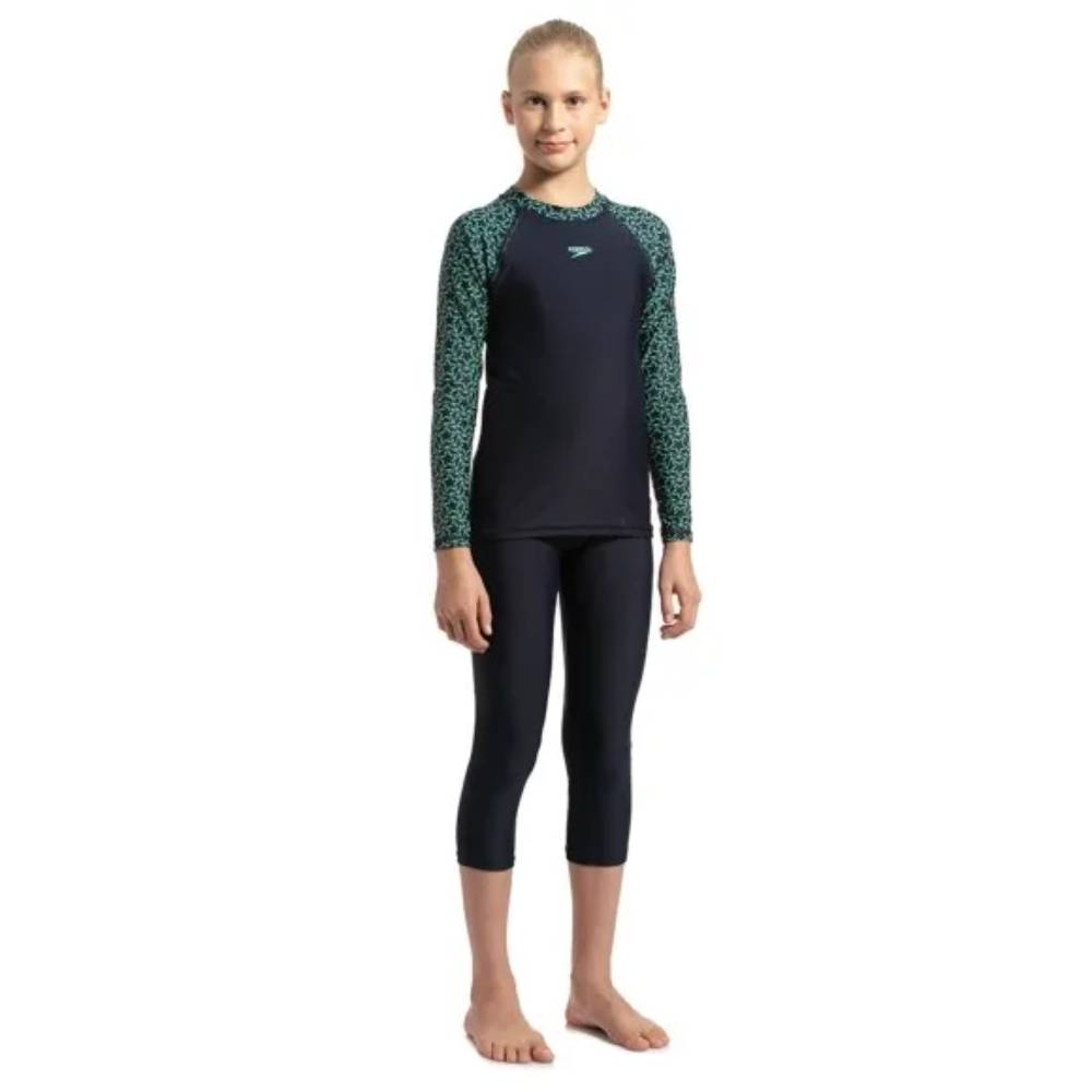 Most recommended Speedo Girl Boomstar Long Sleeve Suntop 