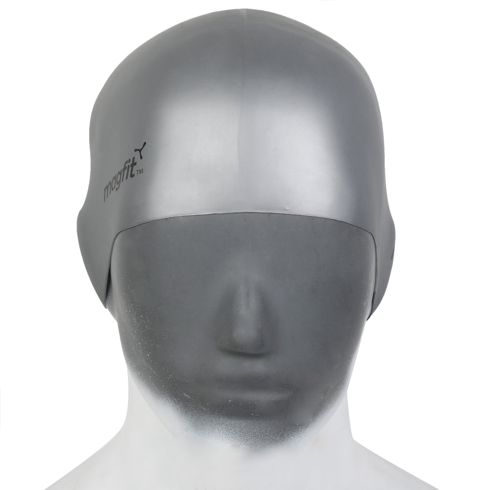 Top recommended  MagFit Long Hair Swimming Cap (Silver)