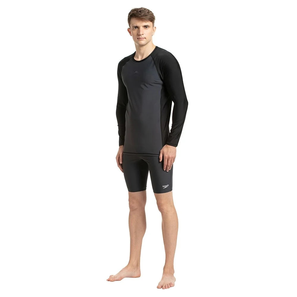 Trending Speedo Men Long Sleeve Suntop