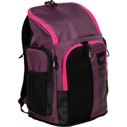 ARENA Spiky III Backpack 45 Backpack (Plum/Neon Pink)