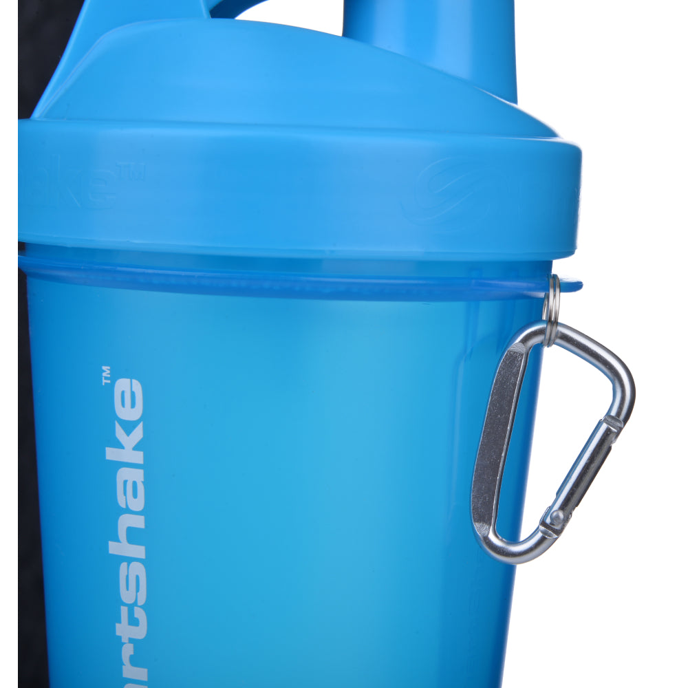 Microwave safe SmartShake Lite Blue Shaker