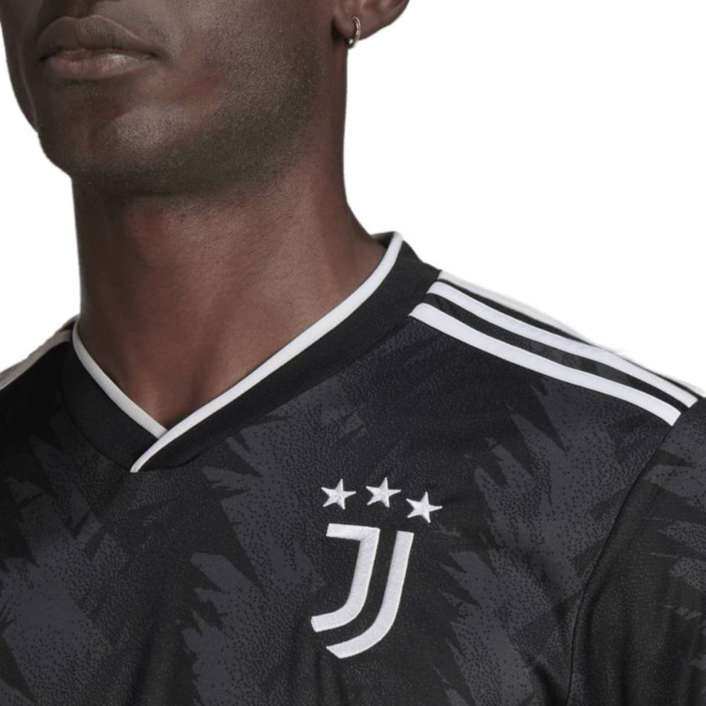 Adidas Men's Juventus Away Jersey (Black/White/Carbon)