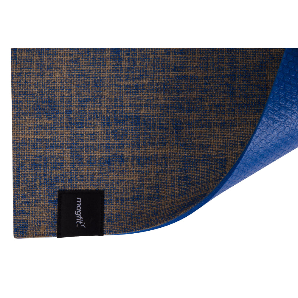 Best MagFit Jute Yoga Mat 5mm (Blue)