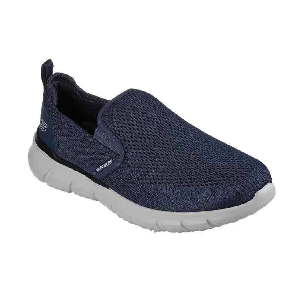 skechers lightweight del retto navy running shoe