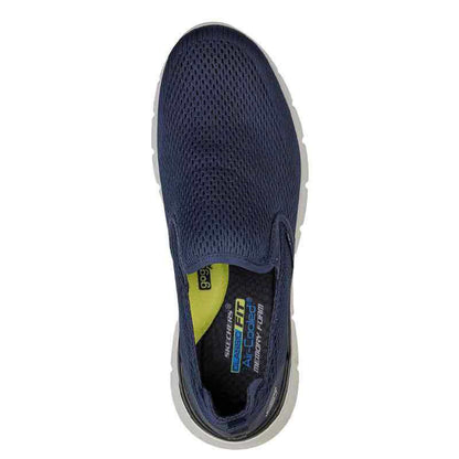 skechers best sporty casual del retto navy running shoe